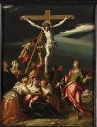 Hans von Aachen Kreuzigung Christi oil painting on canvas